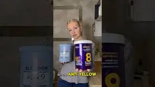 Сравниваю пудру Estel anti yellow и Wella blonder