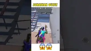 Power Of Jonathan Outfit Against Pro Squad 👿😱 #shorts #youtubeshorts #pubgmobile