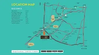 Provident Equinox, Location Map, Mysore Road, Bangalore