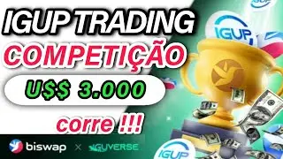 🚨 Biswap trading COMPETI&Ccedil;&Atilde;O | IGUP token | olha o lucro a vista