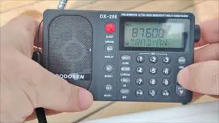  Qodosen DX. AM. FM.  Волны на пляже  Turk.