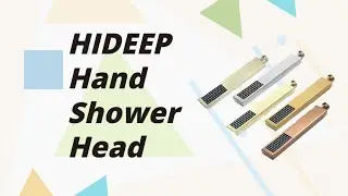 HIDEEP bathroom shower accessories hand shower head