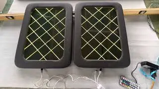 Party bus led light panel.