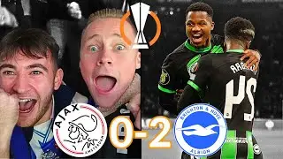 Brighton Win Their (FIRST) European Away Match Ever!! | 0-2 | Ajax VS  Brighton | Match Day Vlog