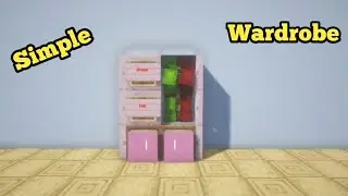how to make wardrobe in minecraft