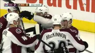Colorado Avalanche at Philadelphia Flyers 11 10 2015