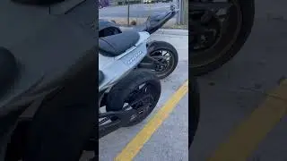 GSXR 1000 with extended swing arm #gixxer #youtubeshorts #like #trending #viral #shorts #bike #fyp