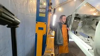 Frame repair plates finished and drivers rocker repairs started