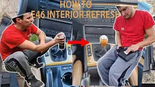 Fixing BMWs biggest mistake... - E46 Interior Refresh & Respray