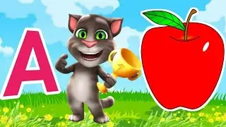 Песня ABC Phonic Song &mdash; обучающие видеопесни для малышей, буква &laquo;А&raquo; как яблоко, детские стишки, п...