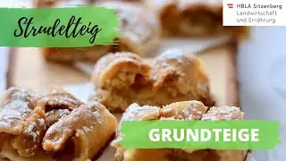 Strudelteig selbst gemacht! | HBLA Sitzenberg
