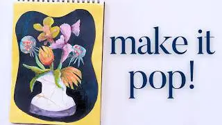 Create Depth In Collage - How I Made My Still Life POP!