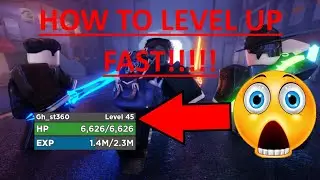 HOW TO LEVEL UP FAST IN ROBLOX BLADE QUEST!!
