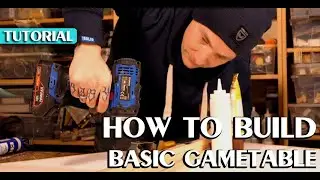 Grundkonstruktion für einen Spieltisch |  Basic Gaming Board (TBasics) | Tabletop Geländebau