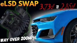 Установка 10-ступенчатой ​​eLSD в мой M6 ZL1...*ПЕРВАЯ ЕЗДА/ОБЪЯСНЕНИЕ* #zl1 #camaro #eLSD
