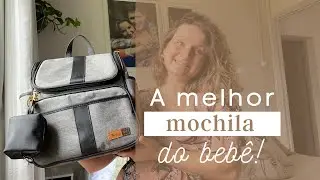 MOCHILA MATERNIDADE ALCE: A MELHOR BOLSA DO BEBÊ!