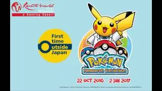 Pokemon Research Exhibition in Singapore @ S.E.A. Aquarium, Resorts World Sentosa]