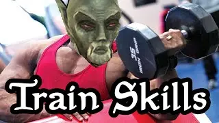 the best way to train every skill in Morrowind