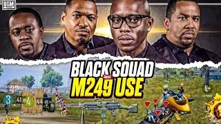 M249 BGMI SQUAD | 2026 NEW META BGMI | WORLD RECORD BLACK SQUAD 🙀