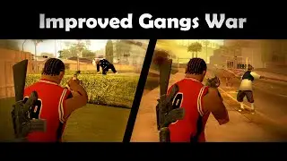 GTA San Andreas Improved Gangs War