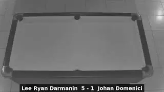 Lee Ryan Darmanin vs Johan Domenici | Euro Mens Ranking Tournament 1 | Round 2