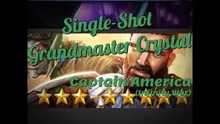 Single Shot Grandmaster Featured Crystal Series: Captain America (IW) | Marvel Contest of Champions