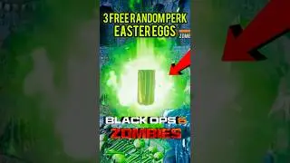 3 Free Random Perk Easter Eggs in BO6 Zombies 😮