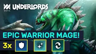 #1 Rank Up Warrior Mages! Epic High Rank Comeback! | Dota Underlords