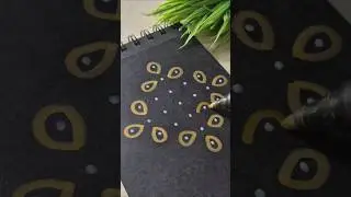 Easy kolam #rangoli #muggulu #kolam #easyrangoli #simplekolam #sikkukolam #dailyrangoli 7-1 dots