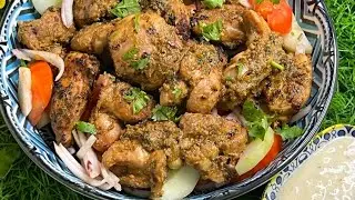 Lebanese Chicken Tikka Recipe  | Chicken Starter | Chicken Tikka Recipe | White Chicken Tikka