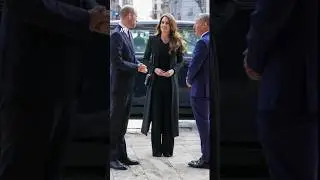 William & Catherine paid their respects at a reception held for around 50 Holocaust survivors.