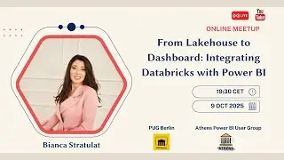 Power BI Meetup Berlin &times; Athens - Bianca Stratulat