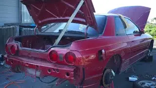 Suspension assembly and fuel system - Restoration R32 Skyline
