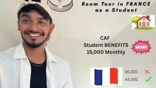 Room Tour in FRANCE as a Tamil Student