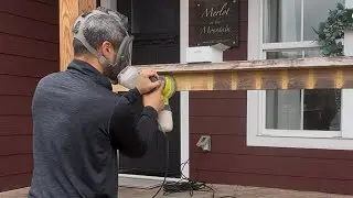 The UGLY Molded Porch Transformation You Need To See!