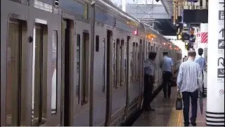 九州最長415系12両快速3223M　博多駅到着→発車を記録 出発指示合図も収録