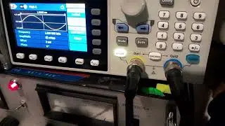 Working on the input stage further and testing things after solving some issues, pls see description