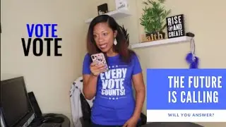 Call to Action: Vote  by Ms. Fenyx Blue