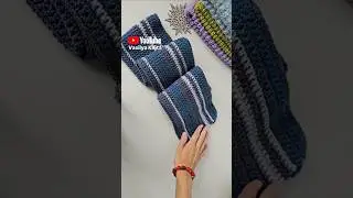 🔥 Лучше магазинного 🧣#шарфкрючком #crochet #handmade #вязаниекрючком #crochetlove