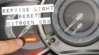 🇬🇧Citroen DS3 Service Light Reset 