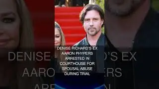Denise Richards ex Aaron Phypers arrested in courthouse for spousal abuse during trial