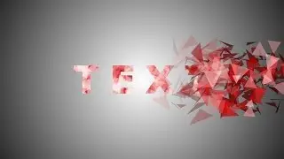 After Effects Tutorial- Particles Text Effects FULL TUTORIAL