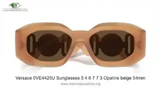 Versace 0VE4425U Sunglasses 5 4 6 7 7 3 Opaline beige 54mm