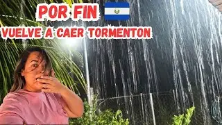 POR FIN VUELVE A CAER UN TORMENTON EN EL SALVADOR