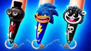 SHIN SONIC Süper kahraman dönüşümü: Poppy Playtime Hapishanesinde İyi vs Kötü!