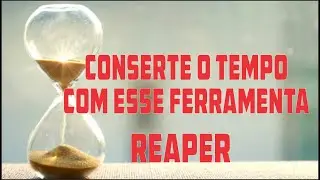 CORRE&Ccedil;&Atilde;O DE TEMPO DE UM AUDIO WAVE DE INSTRUMENTO NO REAPER FUN&Ccedil;&Atilde;O ELASTIC TIME STRETCH