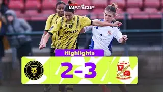 Stoppage Time Winner!| Leafield Athletic 2-3 Swindon Town | Third Round | Adobe Women's FA Cup
