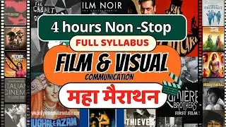 MAHA MARATHON I Unit 9 I Film and visual communication I NTA UGC NET Mass Communication