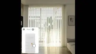 Yoolax Motorized Vertical Sheer Shade Programming Instruction #smarthome #verticalshade