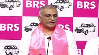 LIVE : Harish Rao Press Meet After SIT Enquiry Complete | Telangana Bhavan | BRS Live FEED